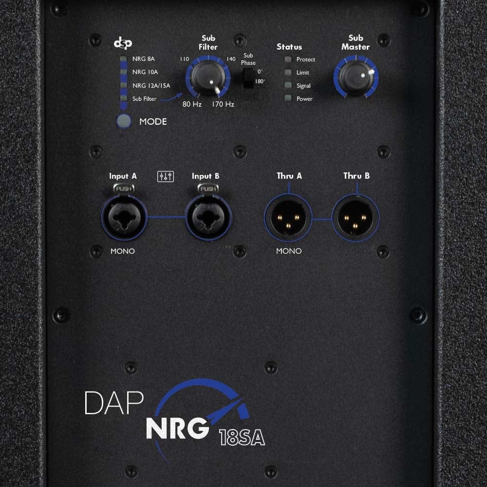 DAP NRG-18SA actieve subwoofer 18 inch