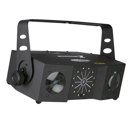 SHOWTEC X-TERMINATOR LASER EN STROBOSCOOP LED LICHTEFFECT