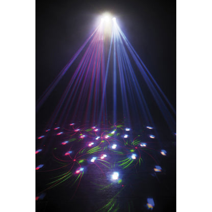 SHOWTEC X-TERMINATOR LASER EN STROBOSCOOP LED LICHTEFFECT