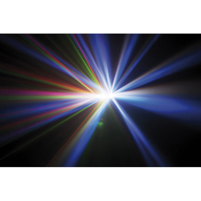 SHOWTEC X-TERMINATOR LASER EN STROBOSCOOP LED LICHTEFFECT