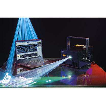 SHOWTEC SOLARIS 3.0 RGB LASER MET PANGOLIN FB4