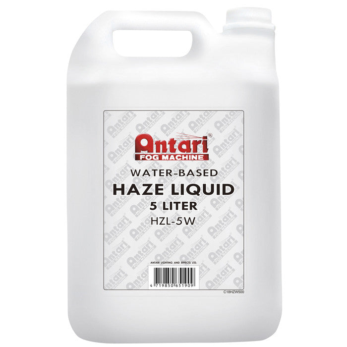 ANTARI HZL-5W HAZERVLOEISTOF OP WATERBASIS 5L