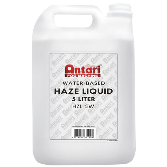 ANTARI HZL-5W HAZERVLOEISTOF OP WATERBASIS 5L