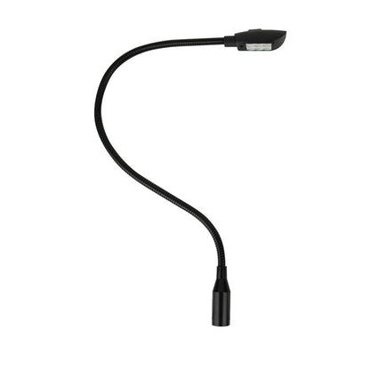 SHOWTEC LED ZWANENHALSLAMPJE 4-POLIG XLR 40CM KOUD WIT