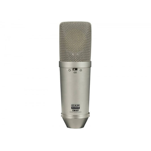 DAP CM-87 GROOT MEMBRAAM STUDIO CONDENSATOR MICROFOON