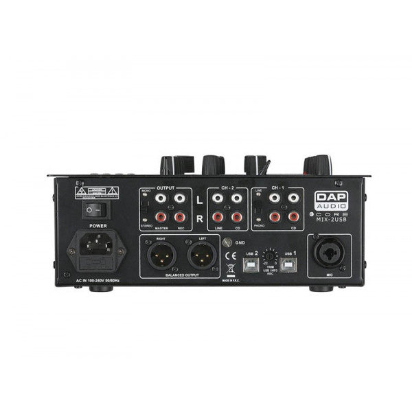 DAP CORE MIX-2 USB DJ MIXER