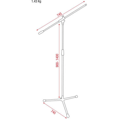 DAP MICROFOONSTATIEF VALUE LINE