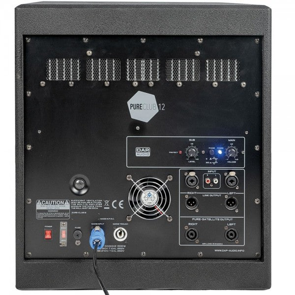 DAP PURE CLUB 12 ACTIEVE SPEAKERSET