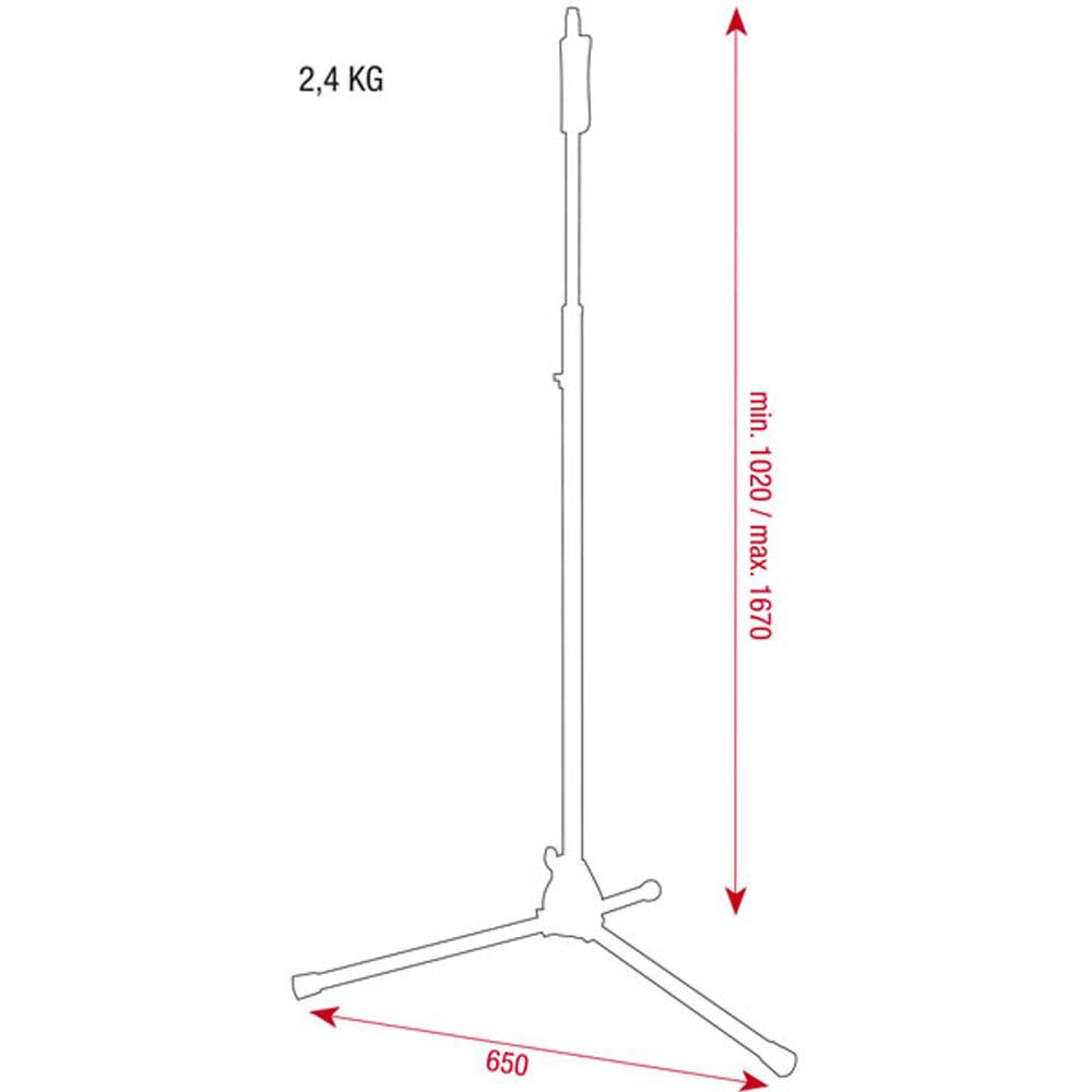 DAP QUICK LOCK MICROFOONSTATIEF