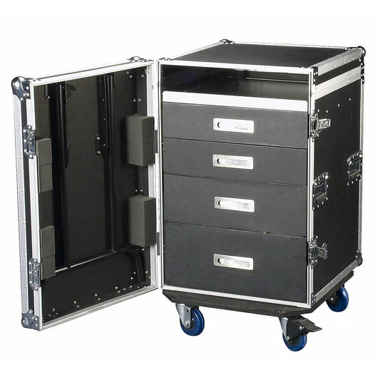 DAP UCA-DRA1 ROADIE CASE 12HE LADEN FLIGHTCASE