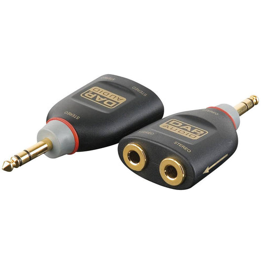 DAP XGA20 1X STEREO JACK NAAR 2X STEREO JACK ADAPTER