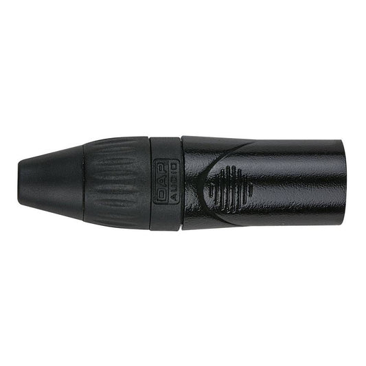 DAP XLR PLUG X-TYPE 3P MALE ZWART