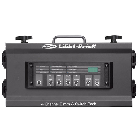 SHOWTEC LIGHTBRICK 4-KANAALS DMX DIMMERPACK