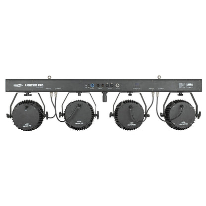 SHOWTEC LIGHTSET PRO 9/10 T-BAR MET 4 SPOTS RGBM