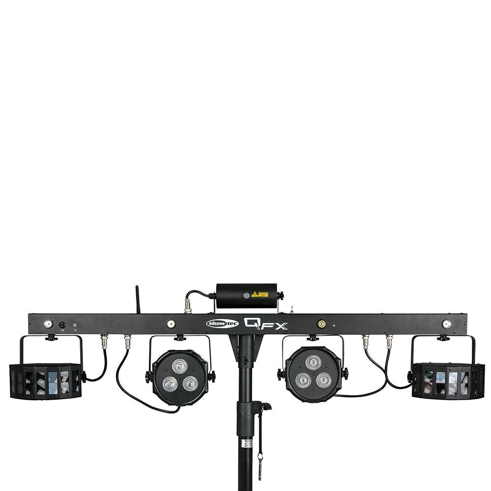 SHOWTEC QFX MULTI FX COMPACT LIGHT SET EFFECTEN BAR