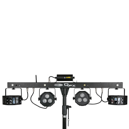 SHOWTEC QFX MULTI FX COMPACT LIGHT SET EFFECTEN BAR