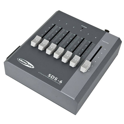 SHOWTEC SDC-6 6-KANAALS DMX CONTROLLER