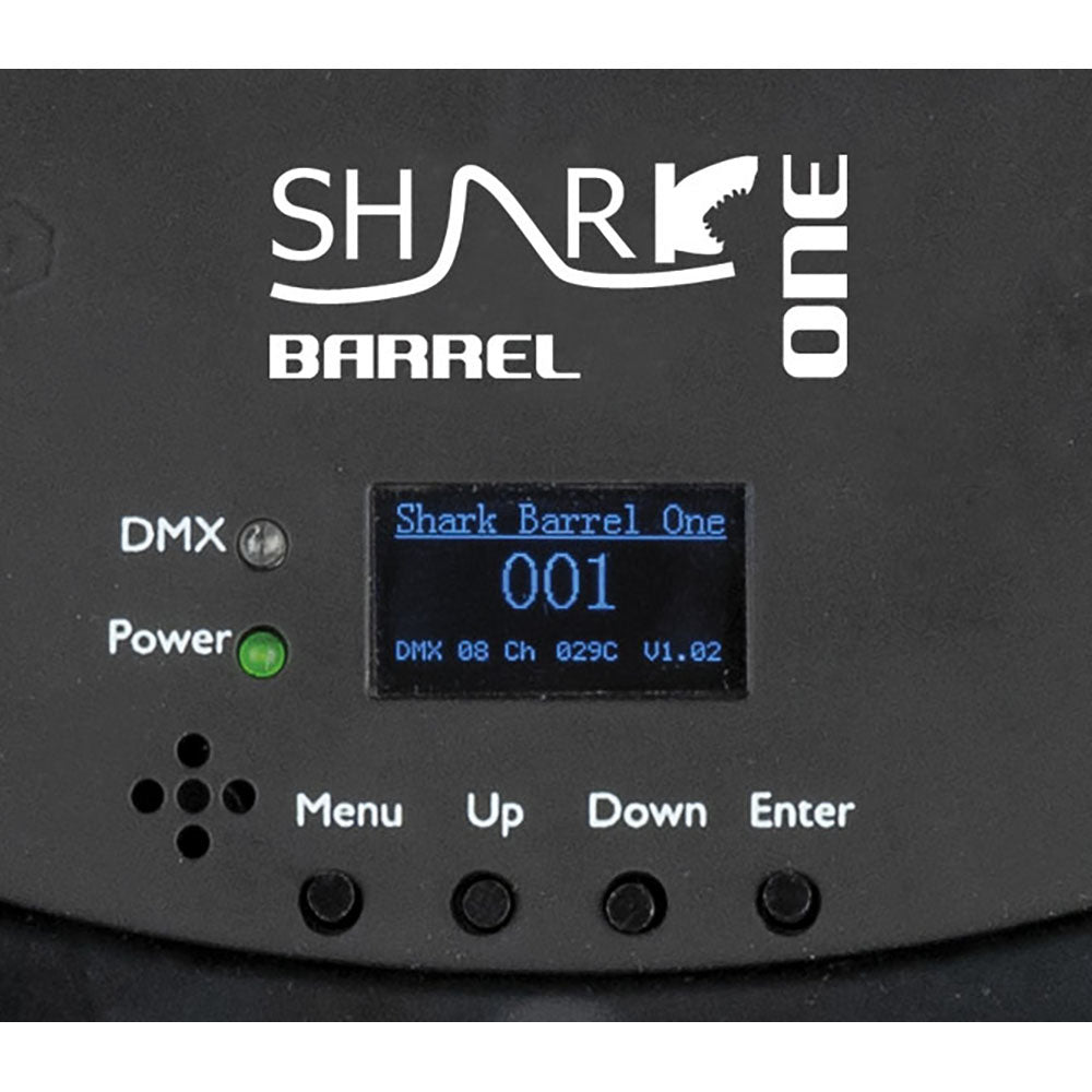 SHOWTEC SHARK BARREL ONE LED SCANNER 100W